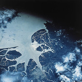Satellitbild över jorden