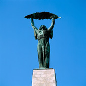 Freedom Monument in Budapest, Hungary