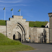 Karlsborgs fästning i Västergötland