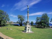 Churchill Park i Köpenhamn, Danmark