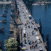 Charles Bridge in Prague, Czech Republic