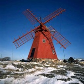 Windmill at Mollösund, Bohuslän