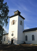 Over Luleå Church in Boden, Norrbotten