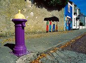 Vattenpost på bygata, Irland