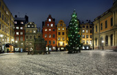 Julstämning på Stortorget, Stockholm