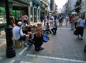 Street Musicians in Dublin, Ireland