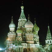 St. Basilkatedralen i Moskva, Ryssland