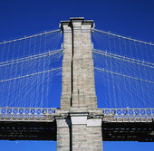 Brooklyn Bridge i New York, USA