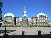 Christiansborgs slott Köpenhamn, Danmar