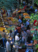 Marknad på Madeira, Portugal