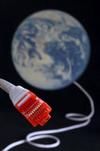 Internetuppkoppling till Jorden