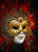 Traditionellt mask från Venedig