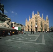 Katedralen i Milano, Italien