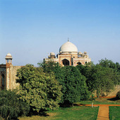 Humayun´s Tomb i Old Dehli, Indien