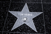 Stjärna i Hollywood. Tom Hanks
