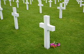 Amerikanska kyrkogården i Omaha Beach, Normandie