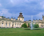 Wilanow Palace i Warszawa, Polen