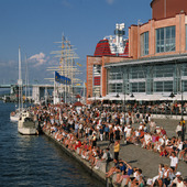 Folkliv i Göteborgs hamn