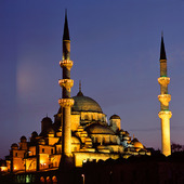 Mosque Yeni Cami in Istanbul, Turkey