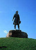Wasa statue in Mora, Dalarna