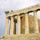 Parthenontemplet på Akropolis, Athen