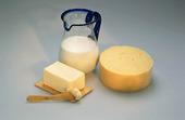 Mjölk, ost och smör