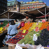 Markets in Hötorget, Stockholm