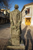 Statyn Knallen i Borås, Västergötland
