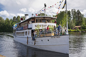 Ångbåten Gustaf Wasa, Dalarna