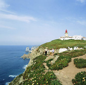 The lighthouse Cabu da Roca, Portugal