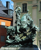 Sankt Göran och draken, Stockholm