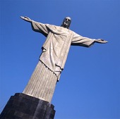 Staty i Staty Cristo Redentor i Rio de Janeiro, Brasilien