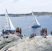 Regatta on Marstrand, Bohuslän