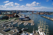 Aerial photo of Gothenburg