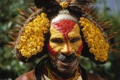 Man in the Papua-New Guinea