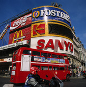 Buss i London, Storbritannien