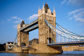 The Tower Bridge i London, Storbritannien