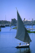 Sailing on the Nile, Egypt