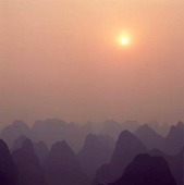 Sockertoppsbergen, Kina