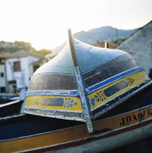 Mindre fiskebåt på Funchal, Madeira