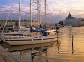 Hamnen i Helsingfors, Finland