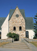 Öjebyn church village in Pitea, Norrbotten
