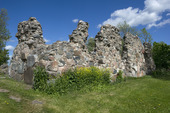 Church ruin Husby Borg, Upland
