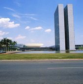 Kongressbyggnaden i Brasilia, Brasilien