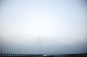 Uddevallabron i dimma, Bohuslän