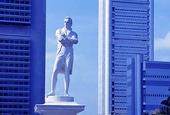 Staty Sir Stanford Raffles, Singapore