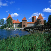 Trakais borg, Litauen