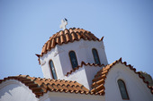 Kyrka i Pigadia, Karpathos, Grekland
