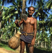 Man i Sri Lanka