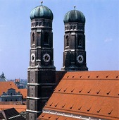 Frauenkirche i München, Tyskland